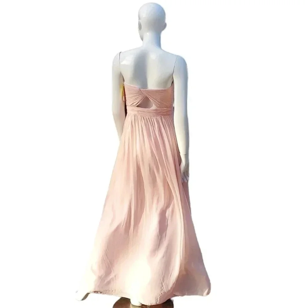NWT Dessy Collection Style 2942 in Blush Size 10 - Picture 5 of 14